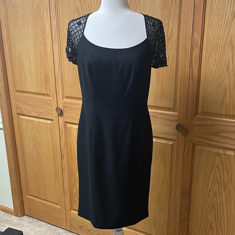 NIPON Night Black Cocktail Dress Size 8